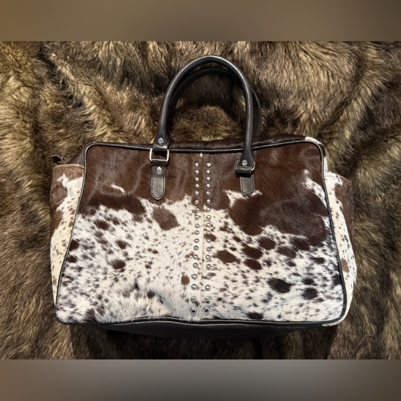 Handbags - Genuine cowhide weekender bag